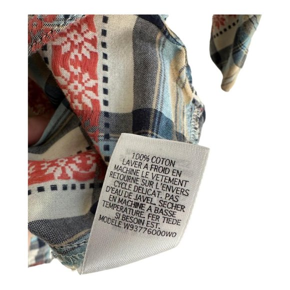 GUESS JEANS Western Revival Shirt Dress Pearlized Snap Button Down Missing Belt - Picture 6 of 6